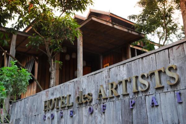 Hotel Des Artists Rose Of Pai Esterno foto