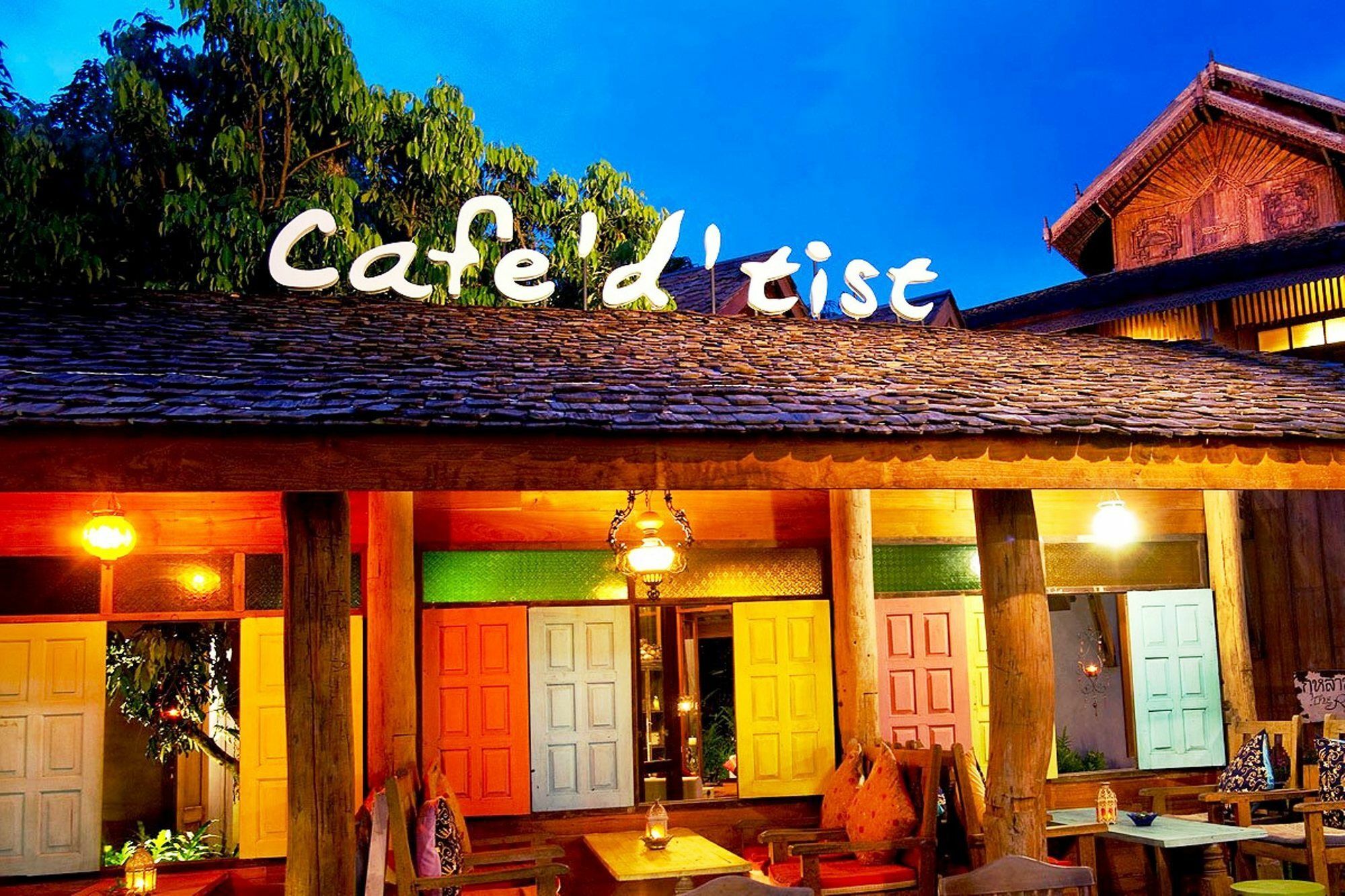 Hotel Des Artists Rose Of Pai Esterno foto